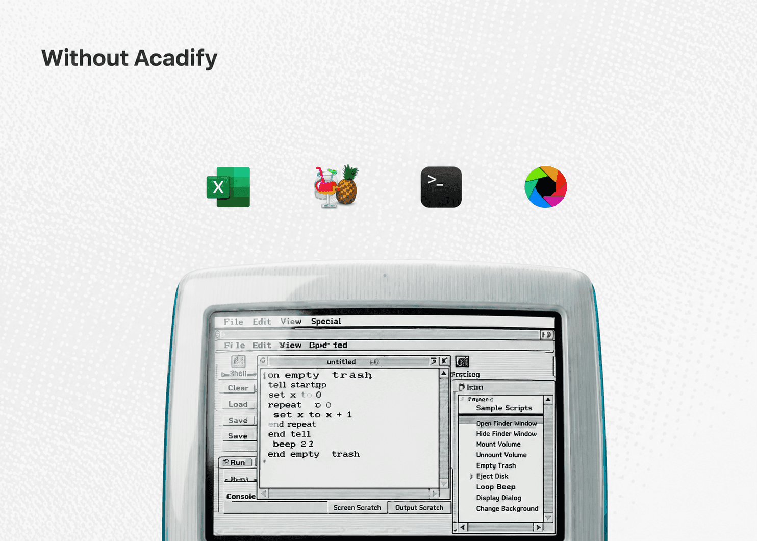 Juggling multiple disconnected school tools